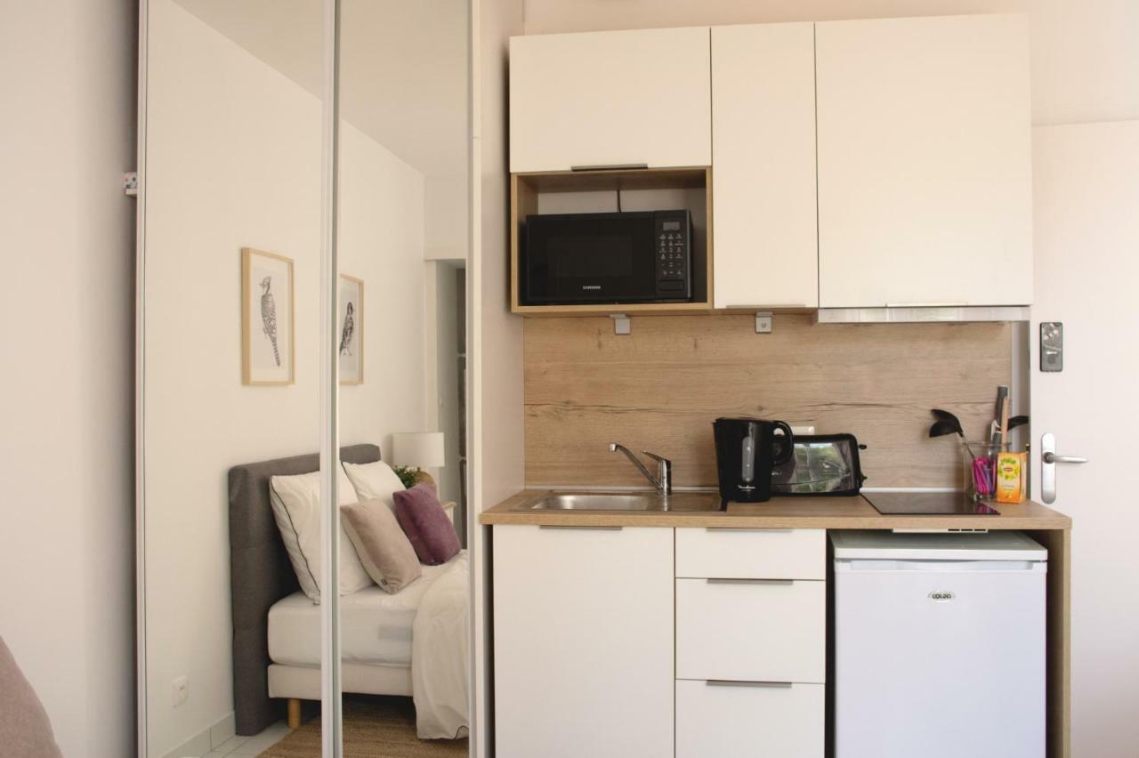 Studio Calme, Lumineux, Wifi, 1.5 Km Du Front De Mer Apartment Сен-Назар Екстериор снимка